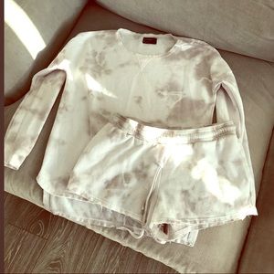 Free Press Tye Dye Pajama Set